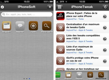 iPhoneTweak sur iPhoneSoft iPhoneTweak sur iPhoneSoft