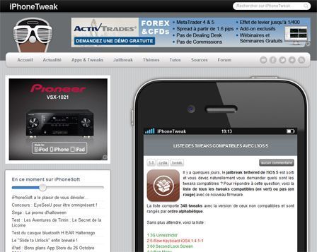 iPhoneTweak iPhoneTweak