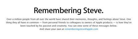 Remembering Steve Remembering Steve