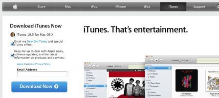 iTunes 10.5 iTunes 10.5