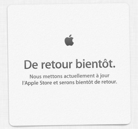 Apple Store en ligne fermé Apple Store en ligne fermé