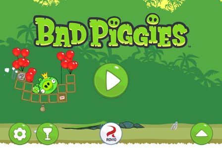 Bad Piggies écran d'accueil Bad Piggies écran d'accueil