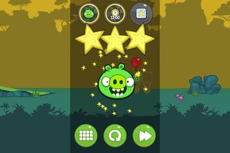 Bad Piggies trois étoiles Bad Piggies trois étoiles