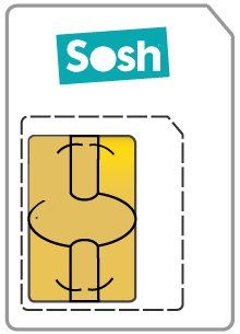 Carte nano-SIM Sosh Carte nano-SIM Sosh