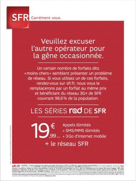 SFR contre-attaque sur Free Mobile SFR contre-attaque sur Free Mobile