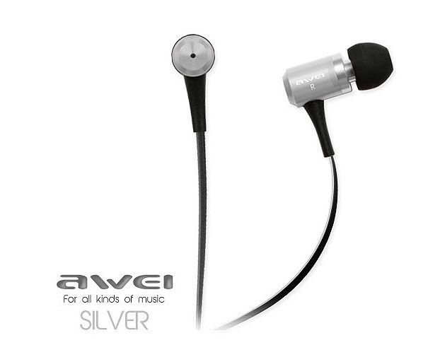 ecouteurs awei argent_5 ecouteurs awei argent_5