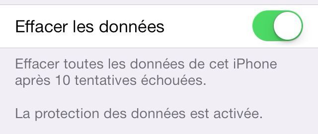 effacer donnees ios7 effacer donnees ios7