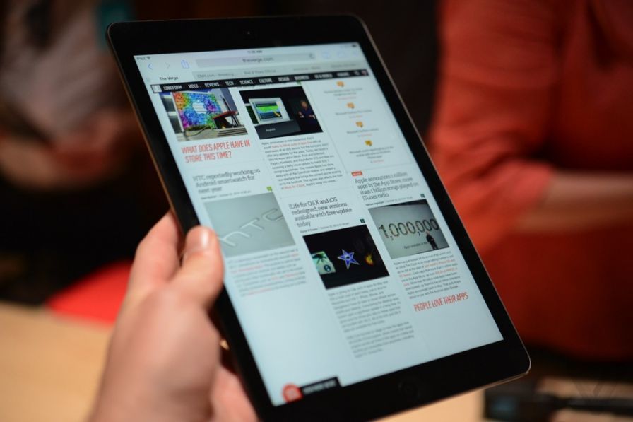 ipad air photo prise en main ipad air photo preview prise en main test