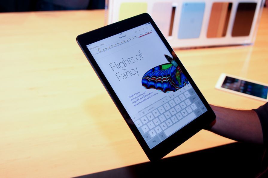 ipad air photo prise en main ipad air photo preview prise en main test