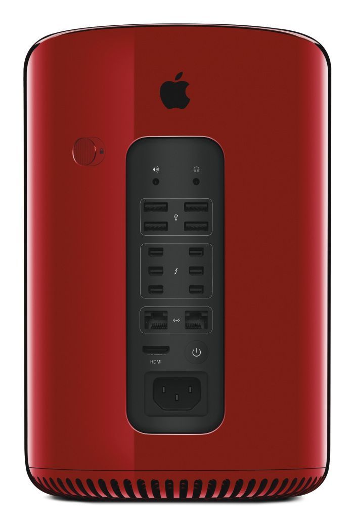 macpro rouge devant