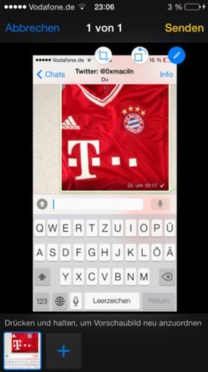 whatsapp ios 7 redesign screenshot 2