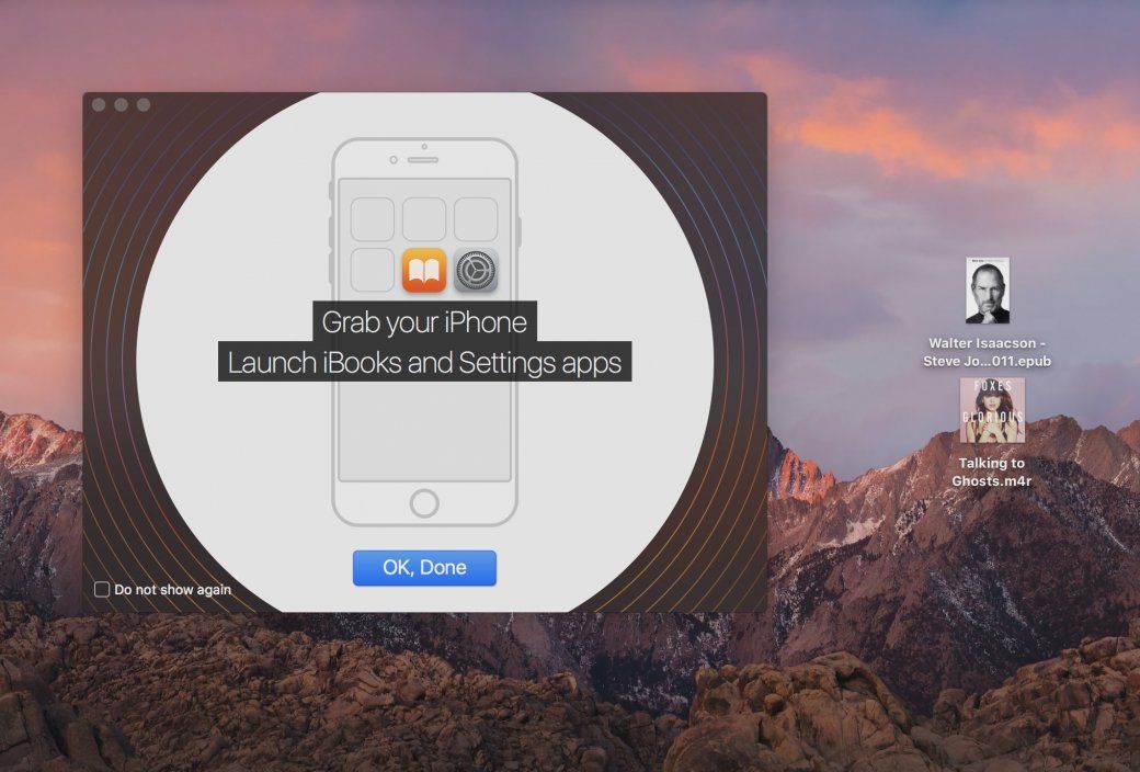 books and ringtones transferred