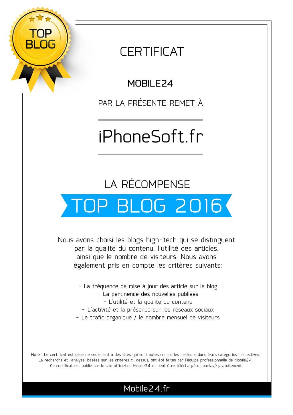iphonesoft.fr top blog