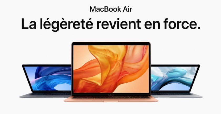 Macbook Air Retina 2018 : Apple remplace la carte-mère gratuitement -  iPhone Soft