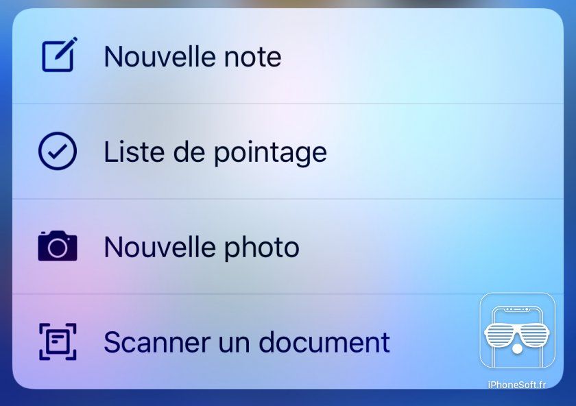 scanner ios 12 notes astuce