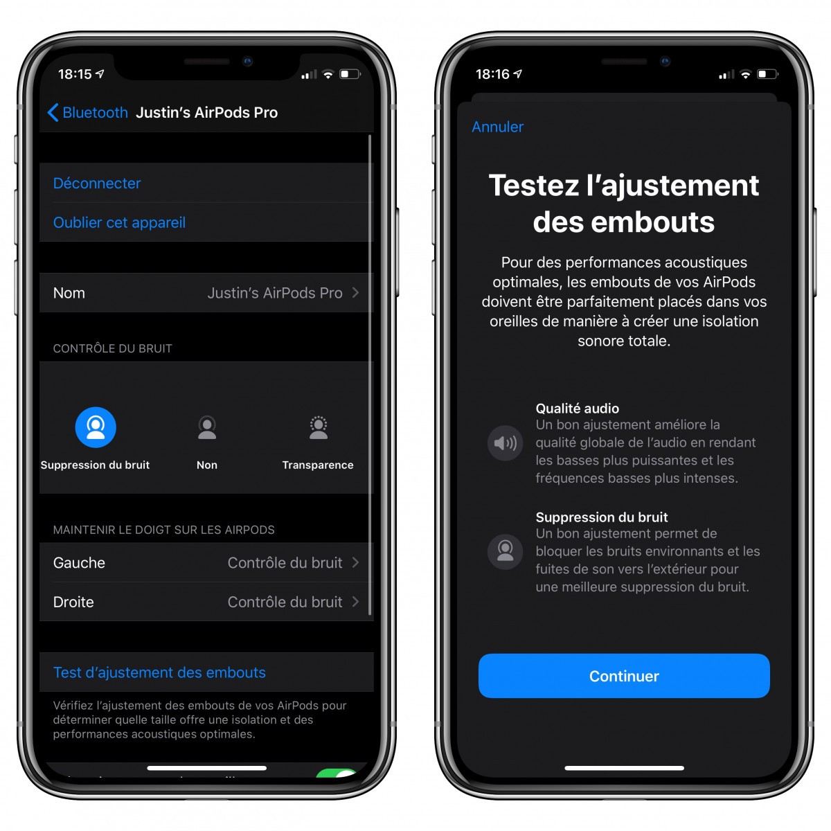 airpods pro configuration airpods pro configuration
