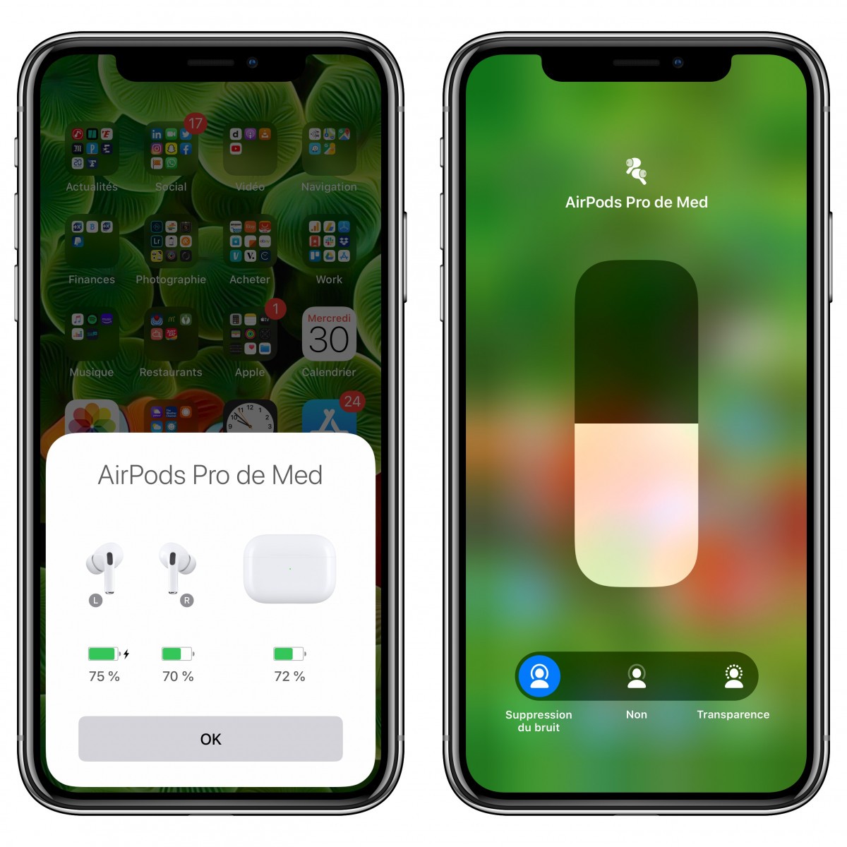 configuration airpods pro configuration airpods pro