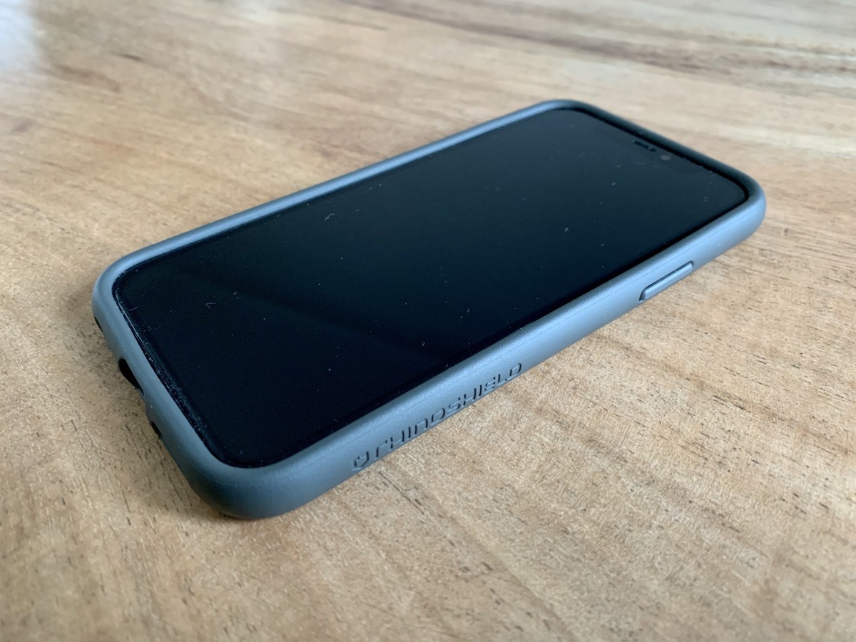 Combo Jaune/Bleu Azur RhinoShield Coque CrashGuard NX Compatible avec - Personnalisable iPhone 11Pro 