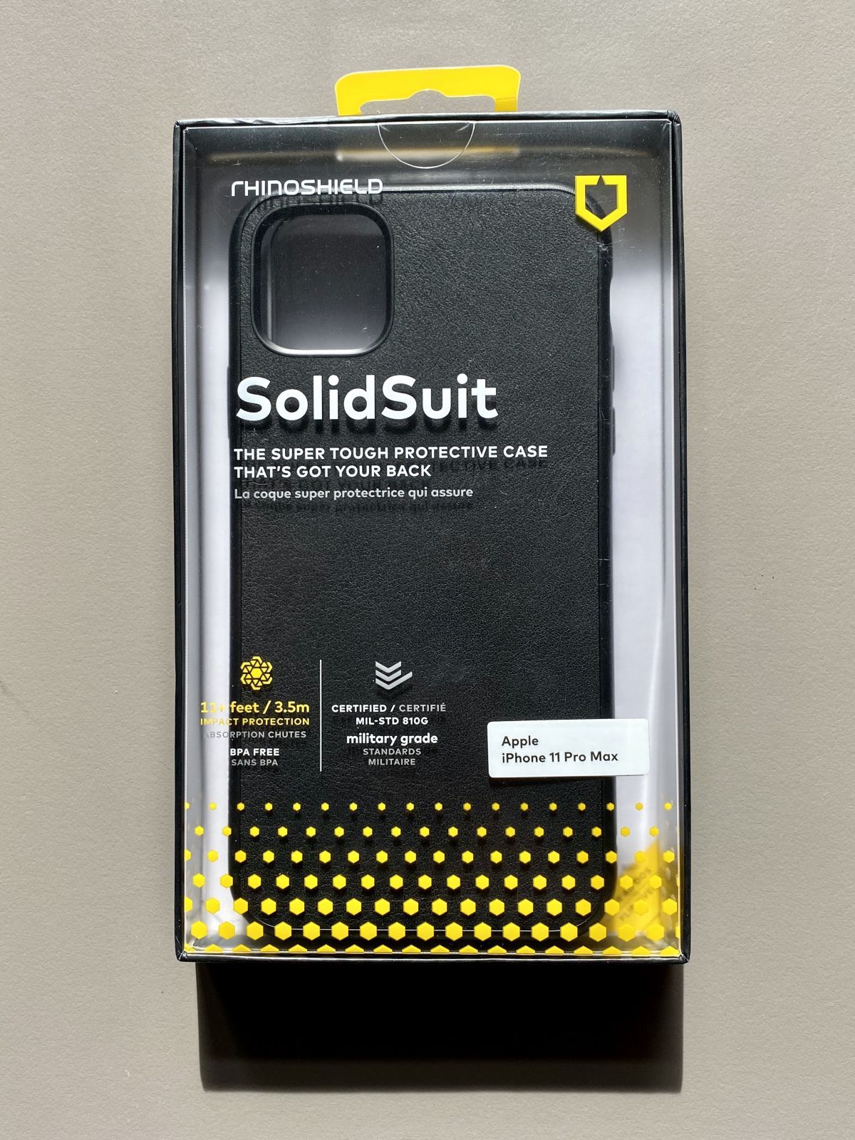 Rhinoshield : test de la protection SolidSuit pour iPhone 11 Pro Max -  iPhone Soft