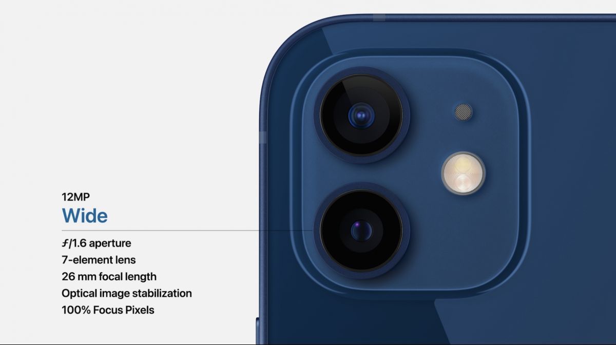 keynote apple 13 octobre 2020 camera grand angle
