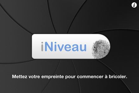 iNiveau iphone niveau à bulle