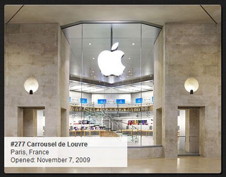 Une photo de tous les Apple Store dans le monde Une photo de tous les Apple Store dans le monde