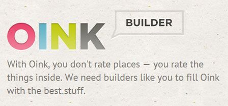 Oink, la nouvelle application tendance ?