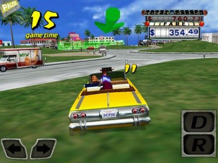 Test Flash : Crazy Taxi iPhone et iPad