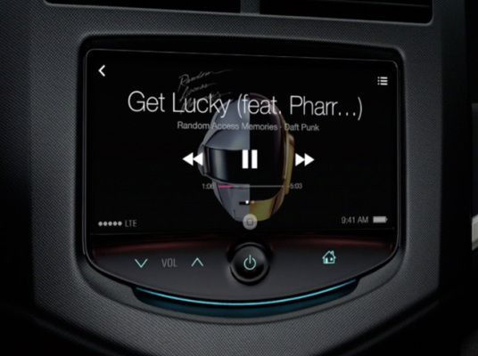 ios in car ios in car