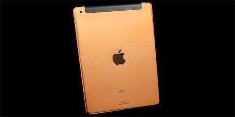 ipad air en or