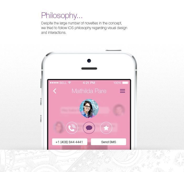 viber concept ios7 viber concept ios7