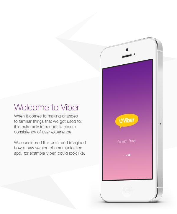 viber concept ios7 viber concept ios7
