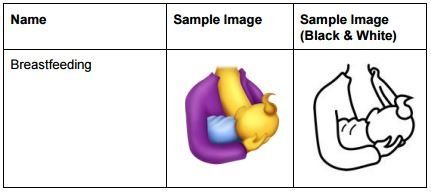 allaitement emoji