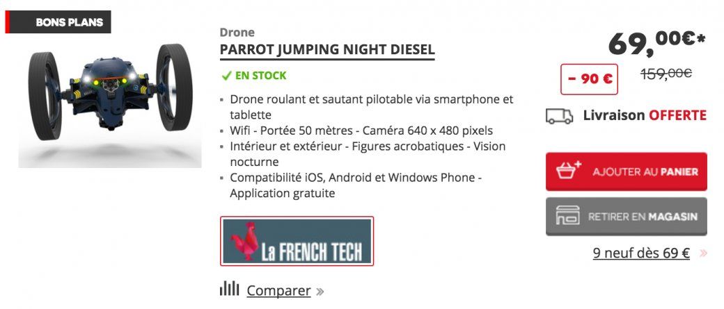 drone parrot pas cher cadeau drone parrot pas cher cadeau