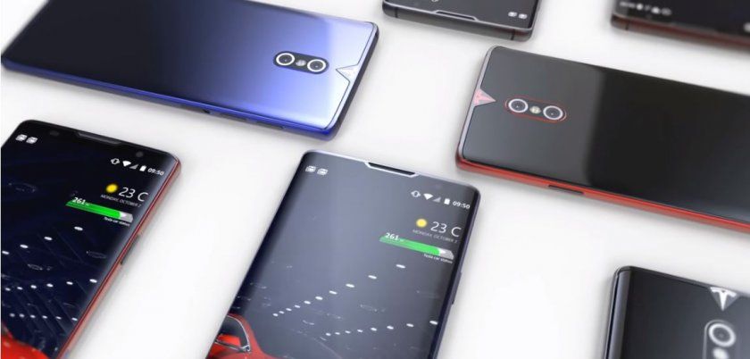 smartphone tesla smartphone tesla