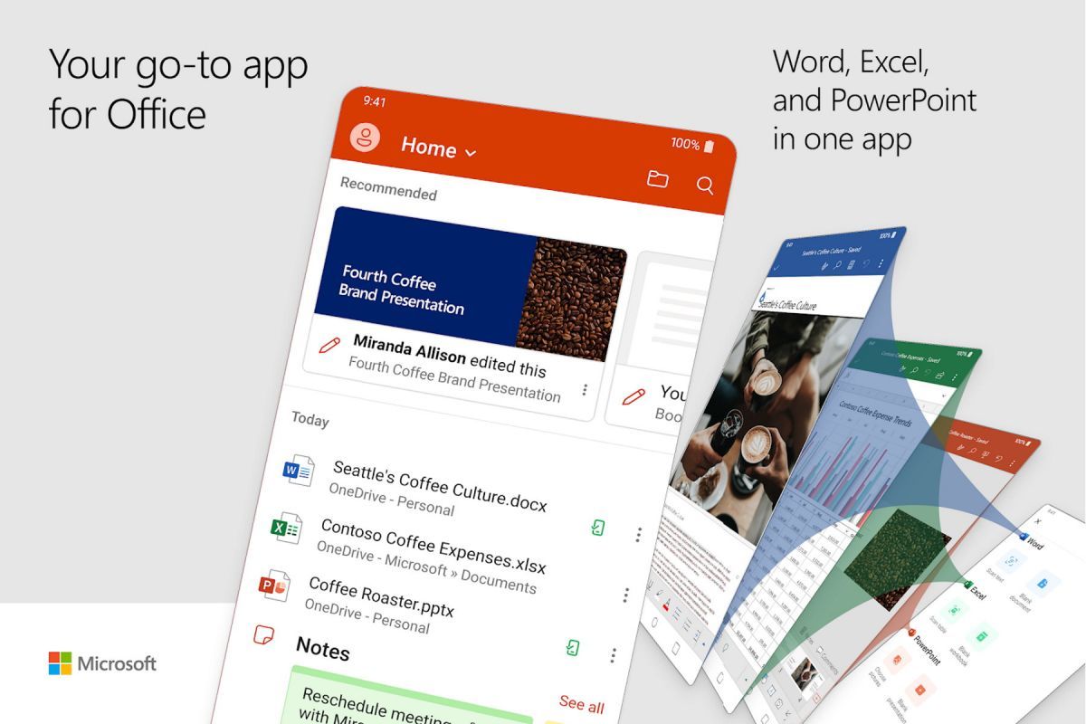 Le pack Microsoft Office disponible sur iPad  iPhone Soft