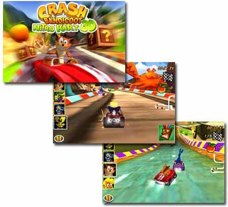 Crash Bandicoot Nitro Kart 3D Crash Bandicoot Nitro Kart 3D