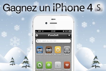 Gagnez un iPhone 4S sur iPhoneSoft ! JGagnez un iPhone 4S sur iPhoneSoft !