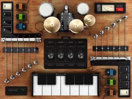 Rockmate : l'iPad devient un studio de Rock ! Rockmate : l'iPad devient un studio de Rock !