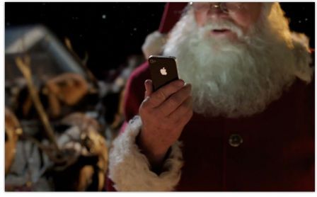 santa siri iphone 4s