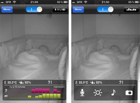 Smart Baby Monitor, le babyphone des bébés 2.0 ! Smart Baby Monitor, le babyphone des bébés 2.0 !