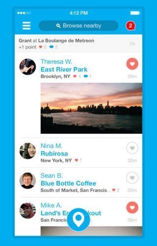 foursquare 7 ios foursquare 7 ios