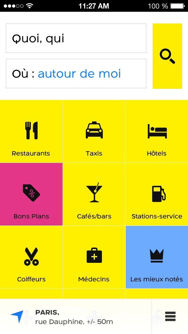 pages jaunes iphone