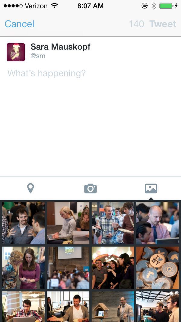 twitter photo echange