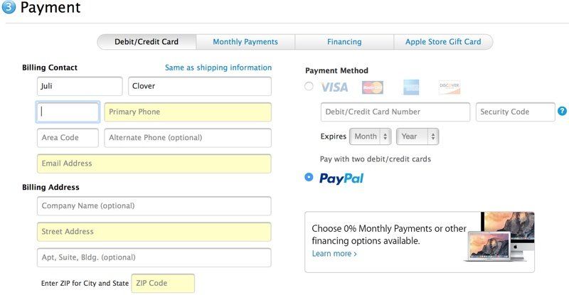 paypal apple paypal apple