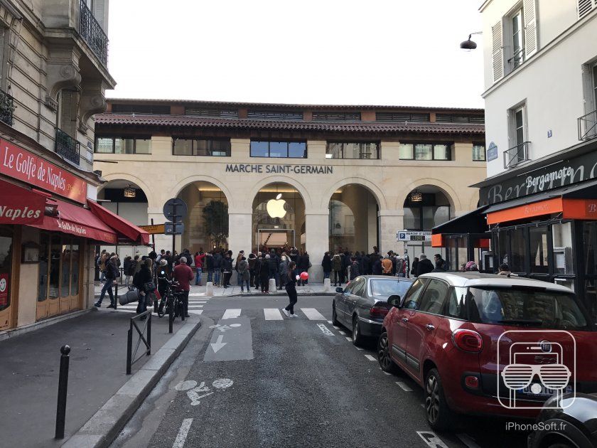 inauguration apple store  1