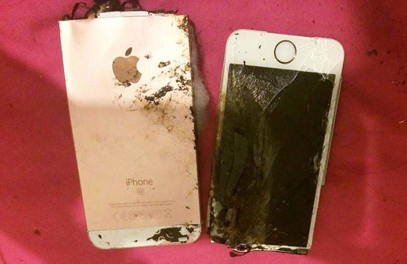 iphone six explose