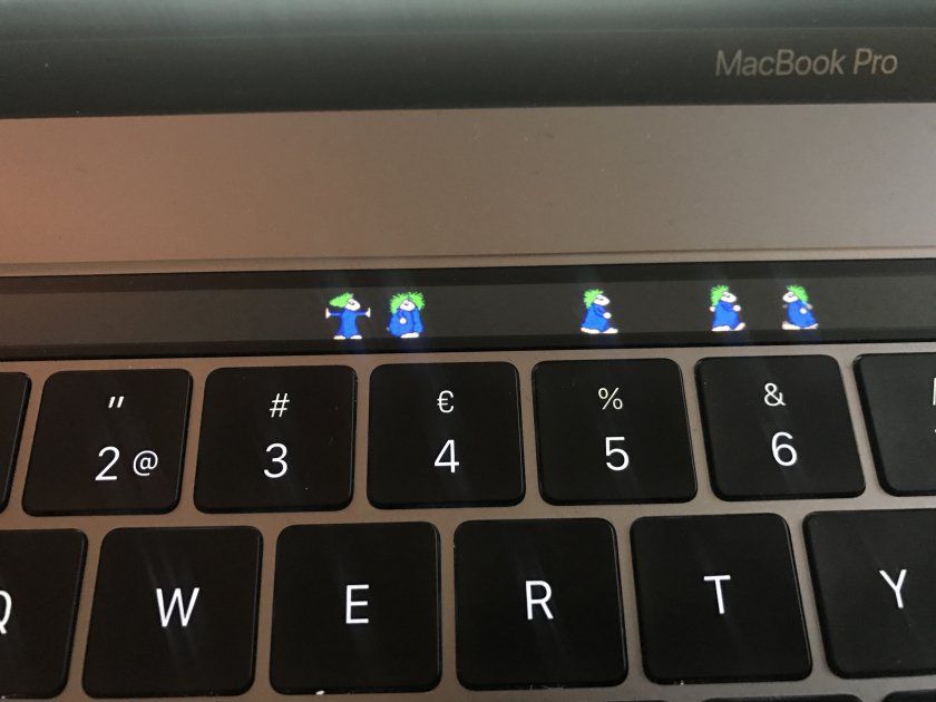 Pacman et Lemmings disponibles sur... la Touch Bar des MacBook Pro