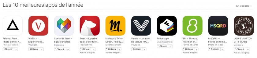 top jeux apps 2016 apple 1