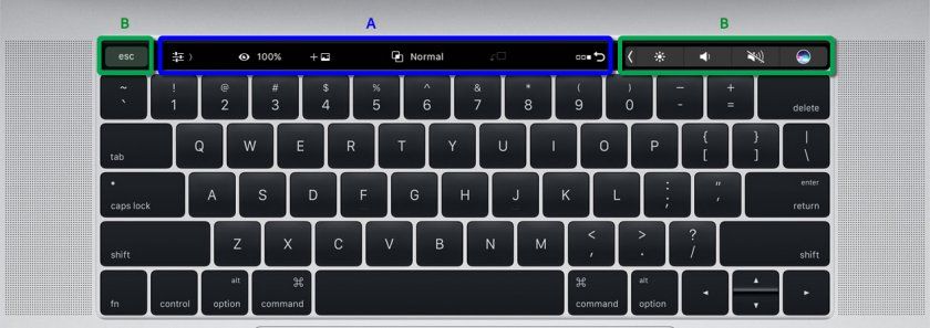 touch bar photoshop cc17 touch bar photoshop cc17